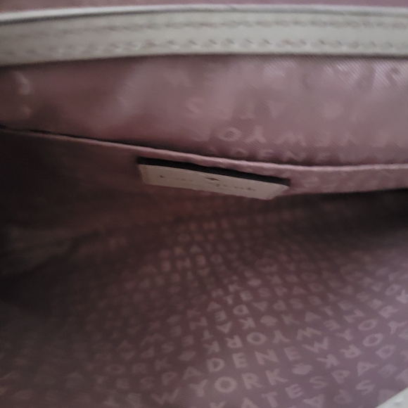 Kate Spade Gray Clutch Bag